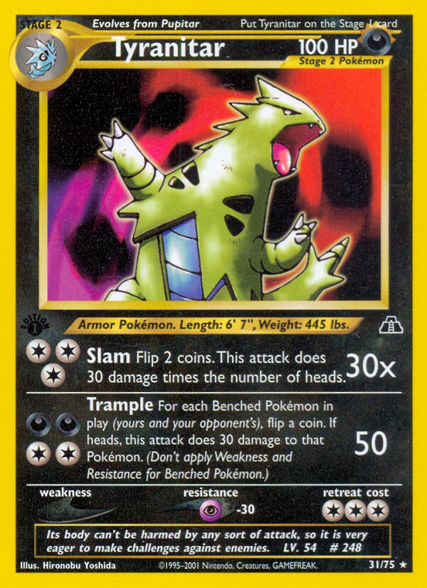 Tyranitar 031/75 Rare
