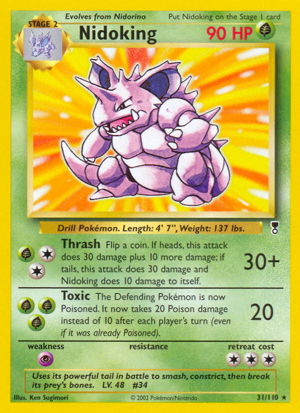 Nidoking 031/110 Rare