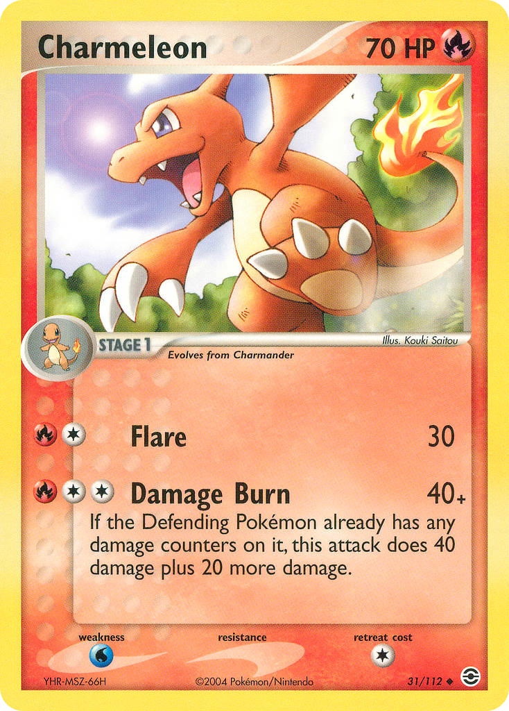Charmeleon 031/116 Uncommon