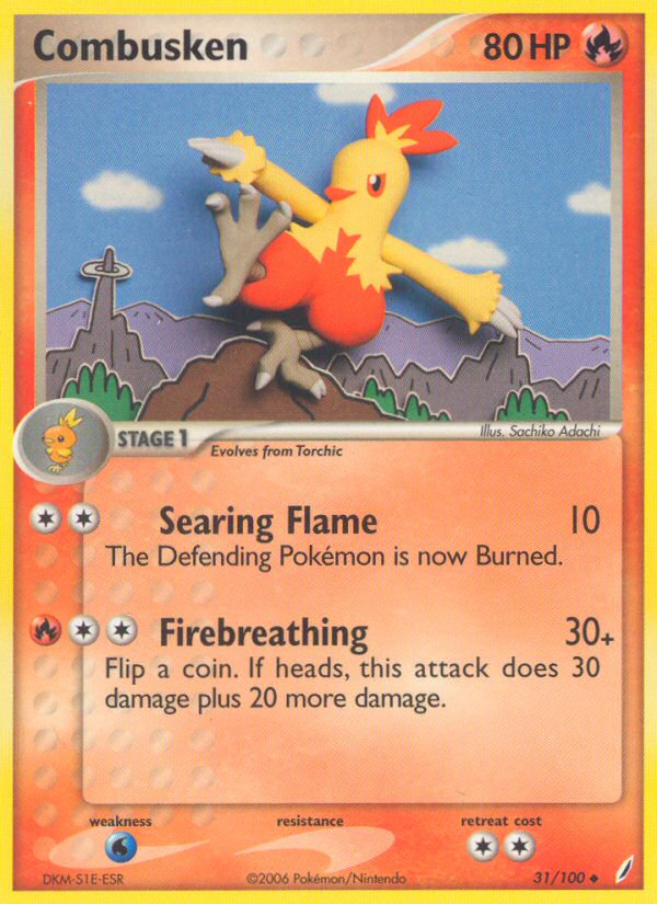 Combusken 031/100 Uncommon