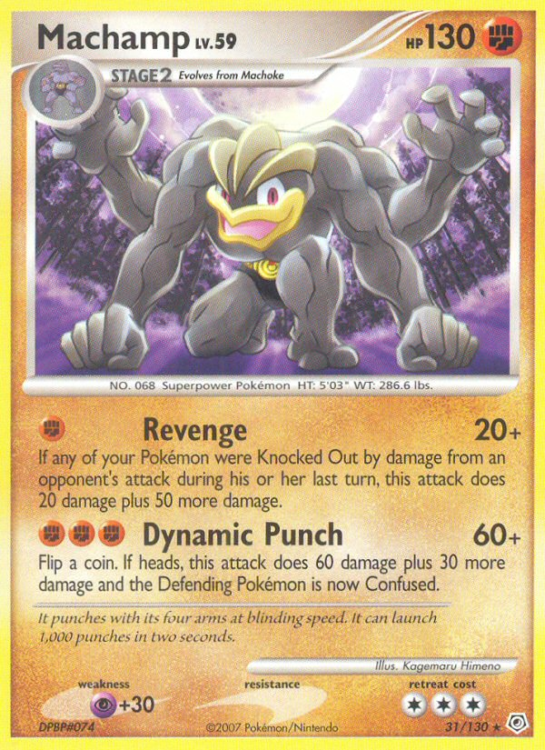 Machamp 031/130 Rare