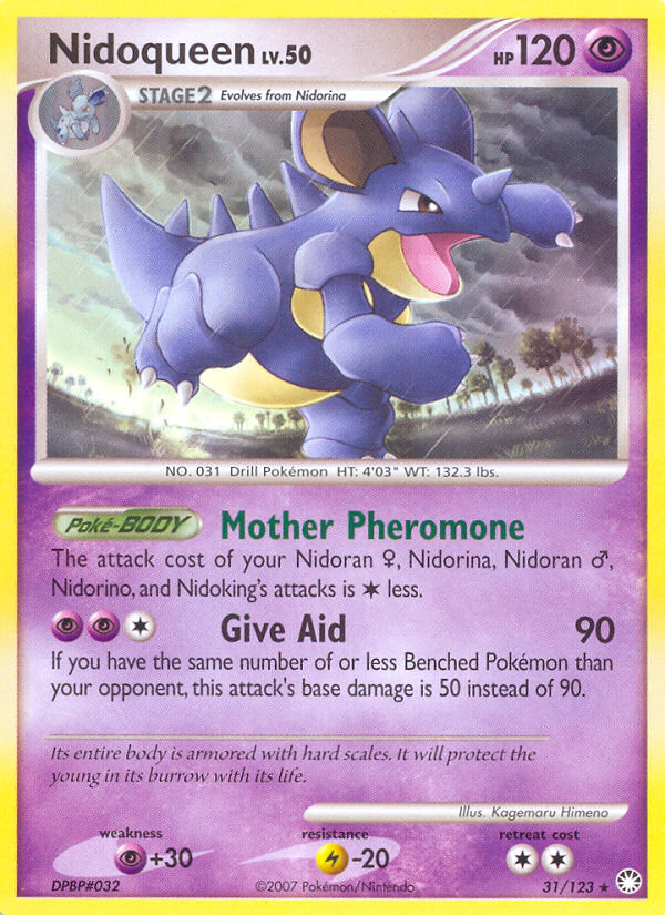 Nidoqueen 031/124 Rare