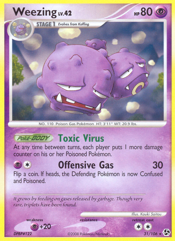 Weezing 031/106 Rare