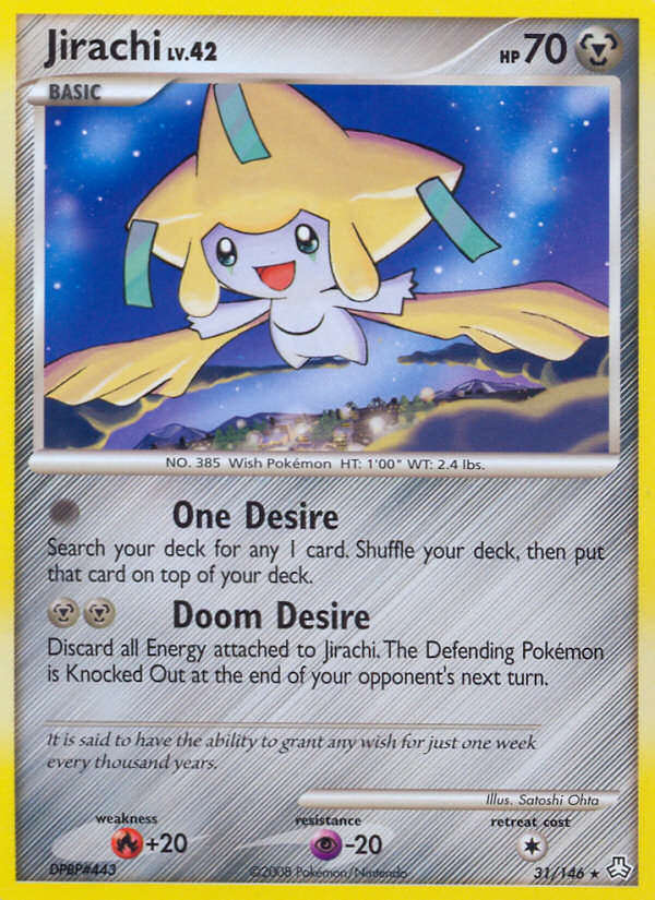 Jirachi 031/146 Rare
