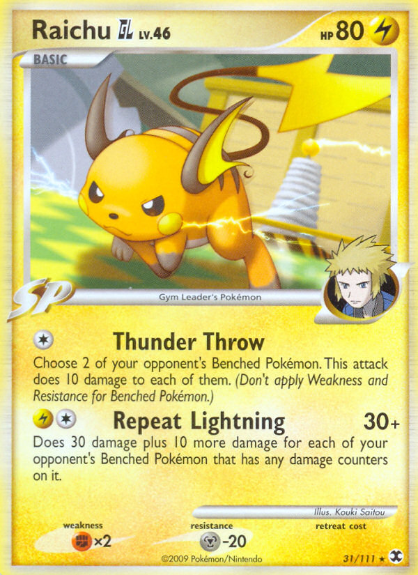 Raichu GL 031/120 Rare