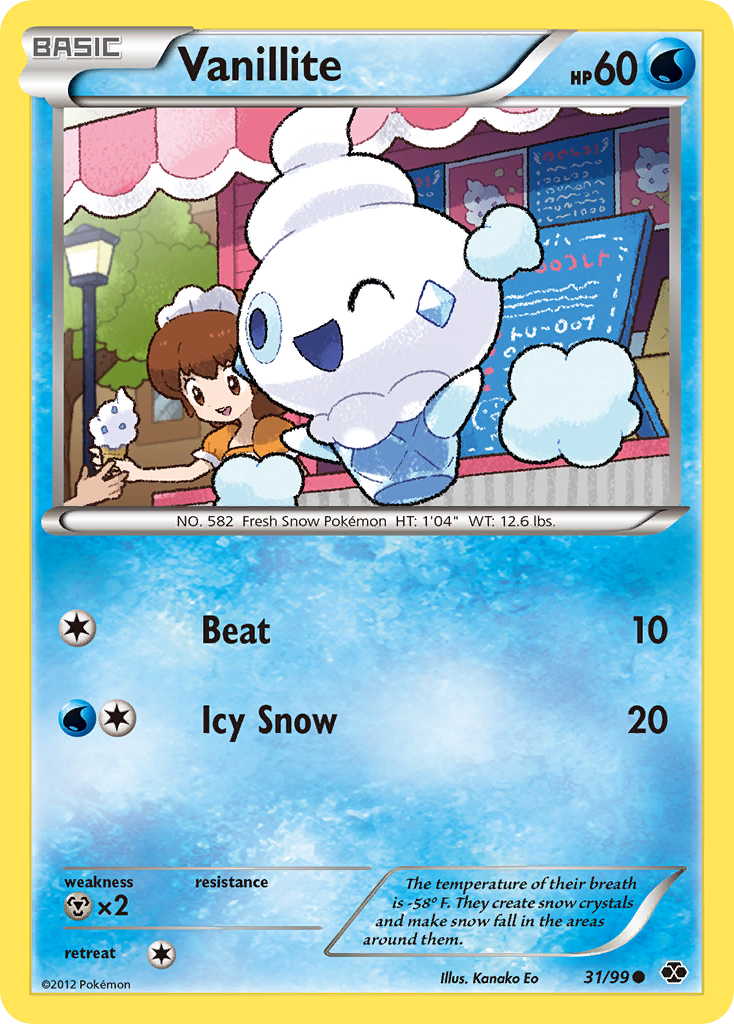 Vanillite 031/103 Common