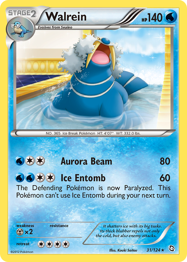 Walrein 031/128 Rare