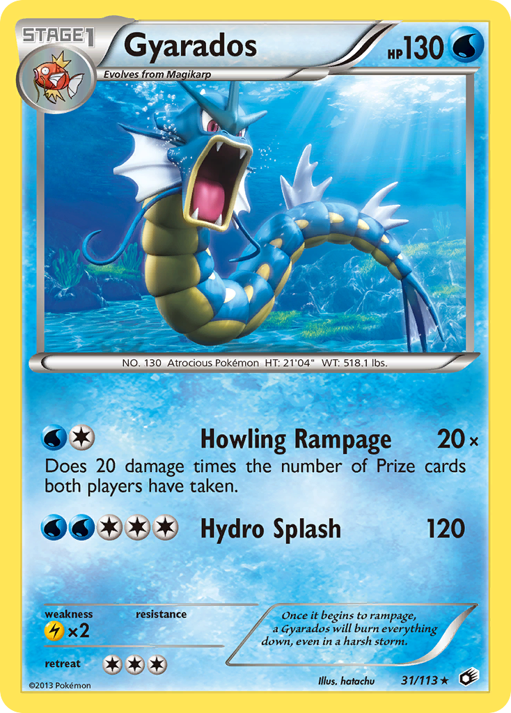 Gyarados 031/140 Rare