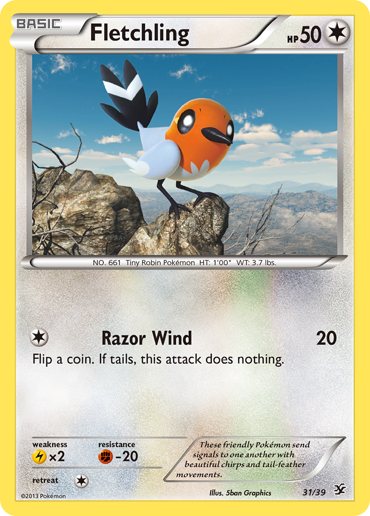 Fletchling 031/39 Unknown