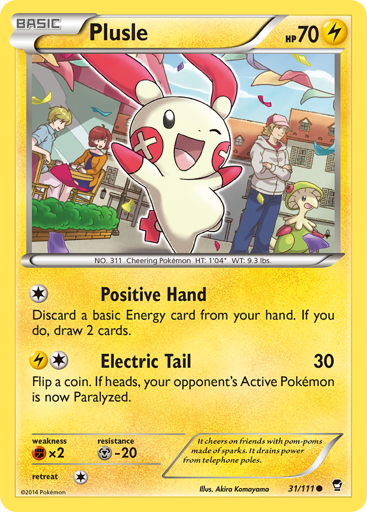 Plusle 031/114 Common