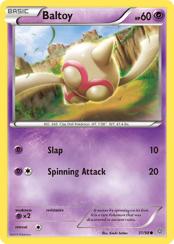 Baltoy 031/100 Common