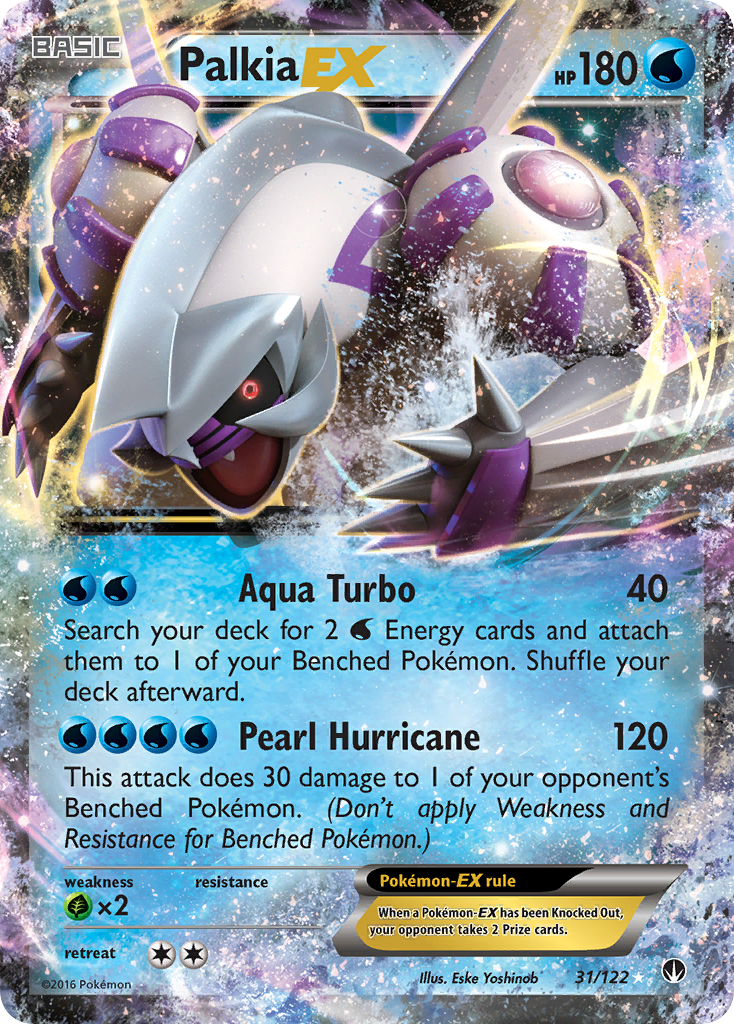 Palkia-EX 031/126 Rare Holo EX