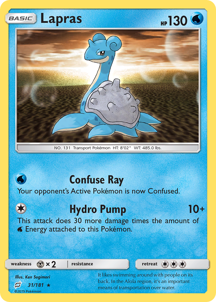 Lapras 031/198 Rare