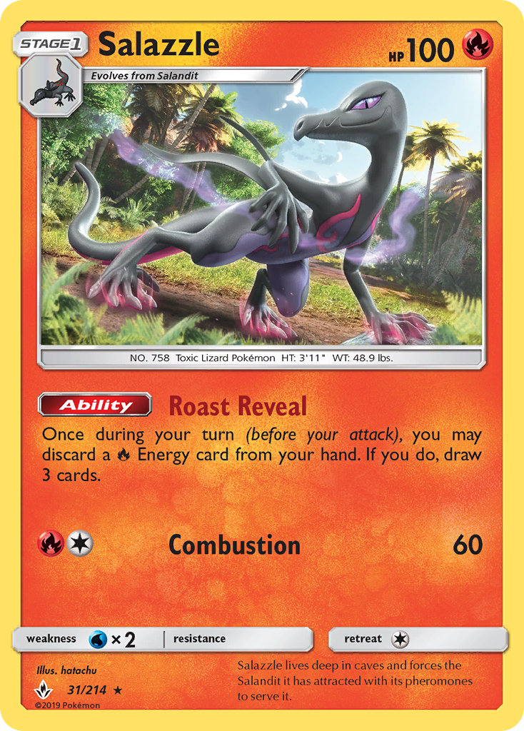 Salazzle 031/234 Rare