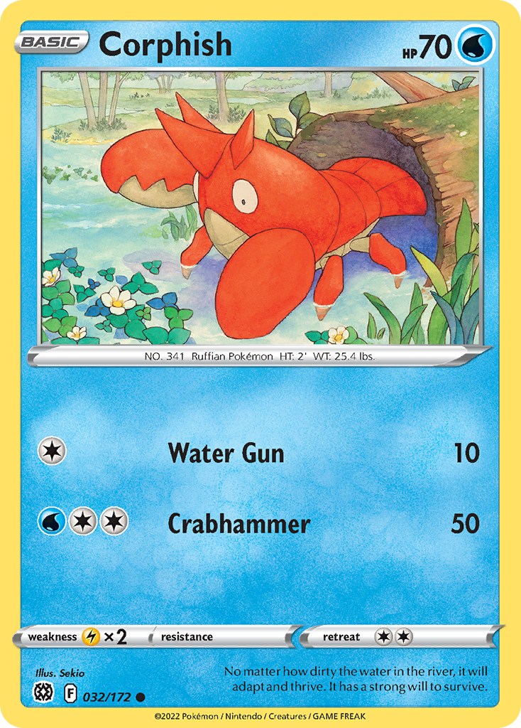 Corphish 032/186 Common