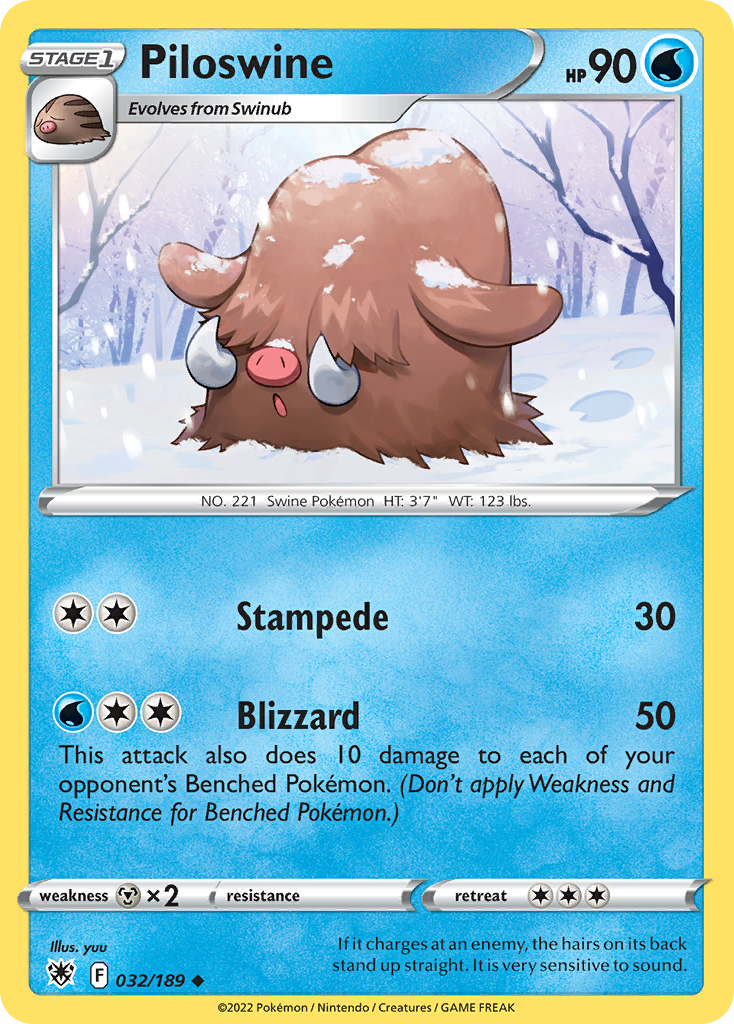 Piloswine 032/216 Uncommon