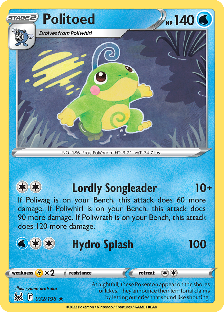 Politoed 032/217 Rare