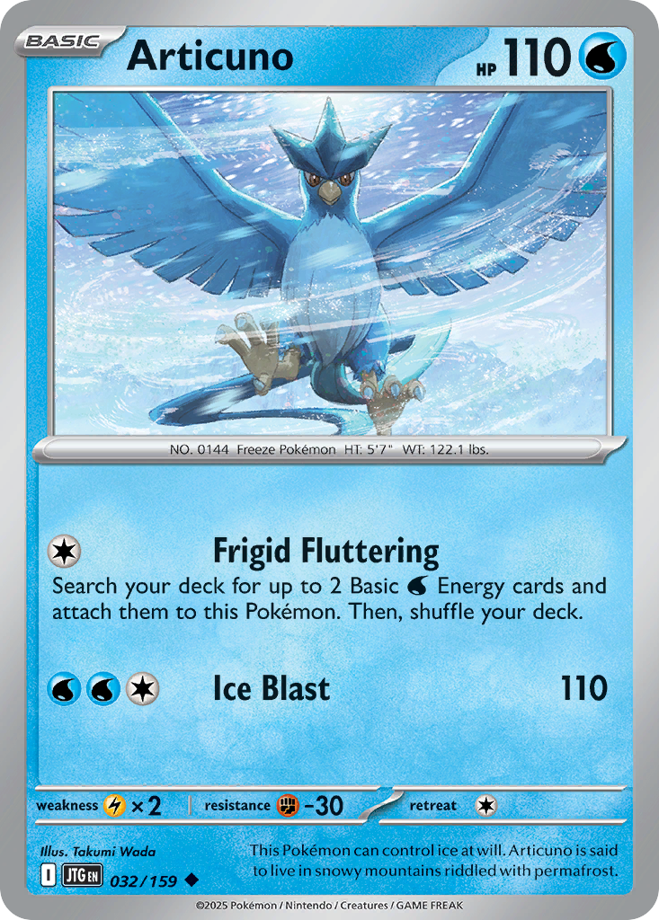 Articuno 032/190 Uncommon