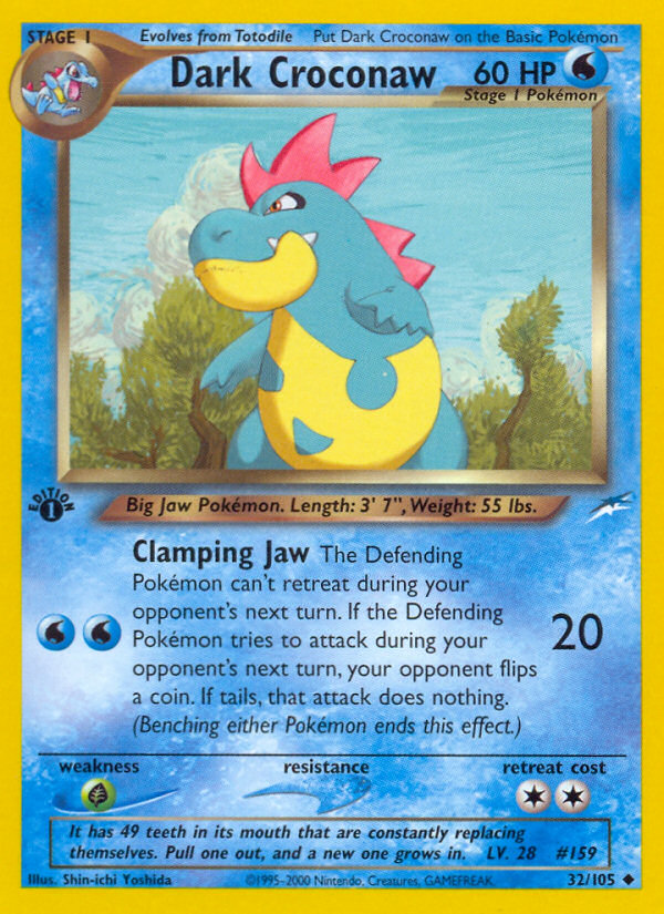 Dark Croconaw 032/113 Uncommon