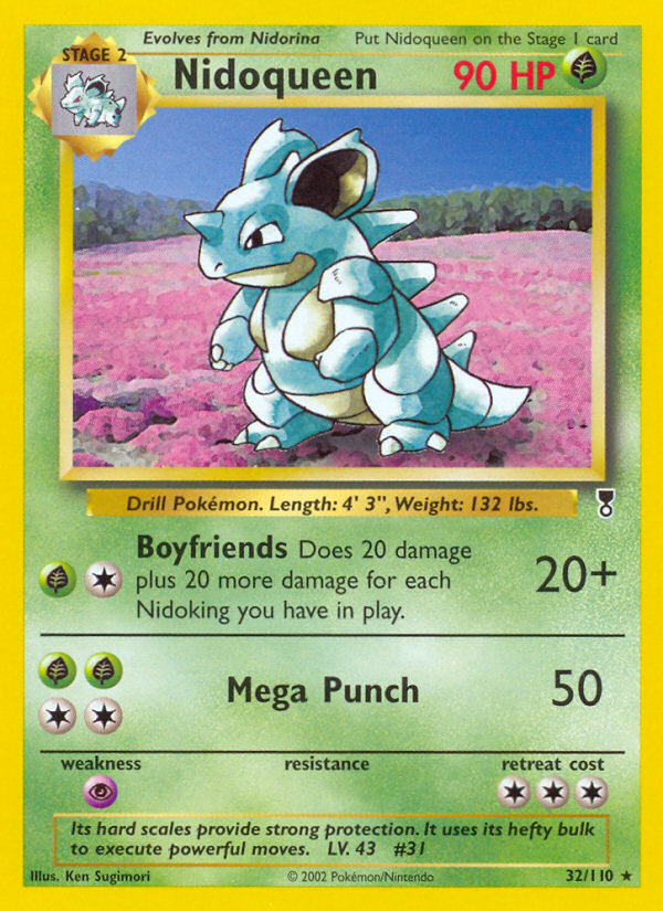 Nidoqueen 032/110 Rare