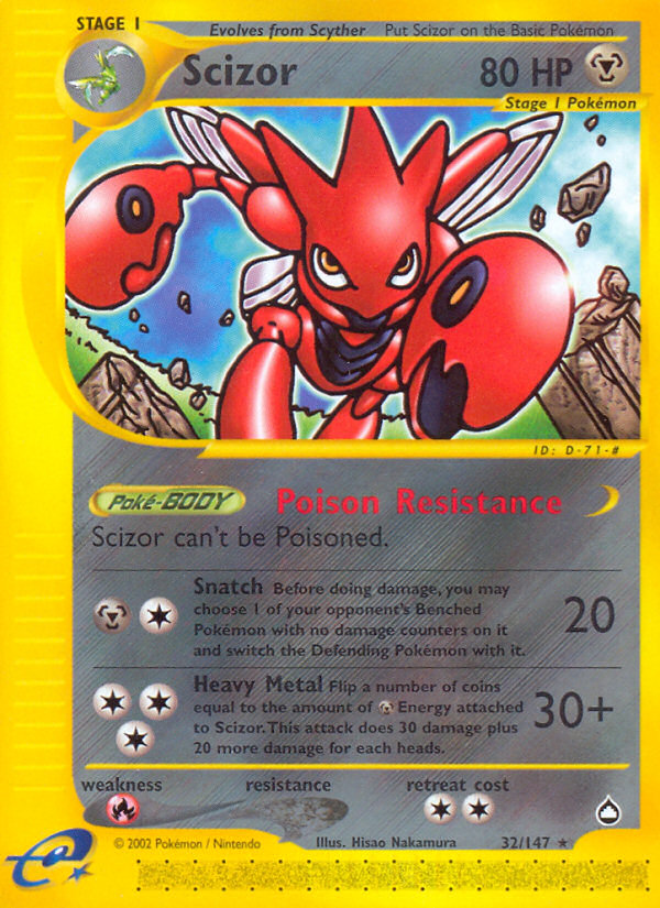 Scizor 032/182 Rare