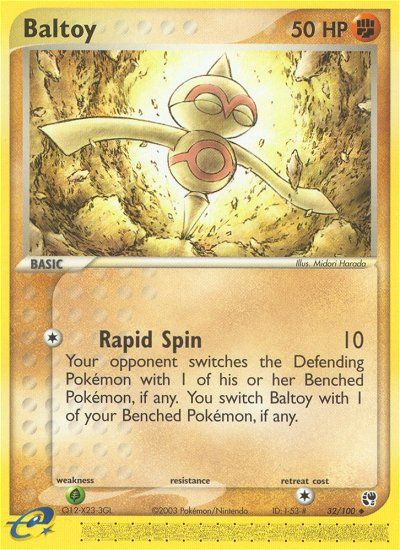 Baltoy 032/100 Uncommon