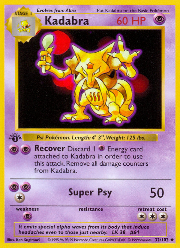 Kadabra 032/102 Uncommon