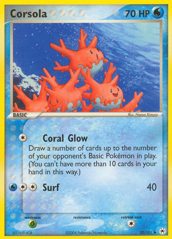 Corsola 032/102 Uncommon