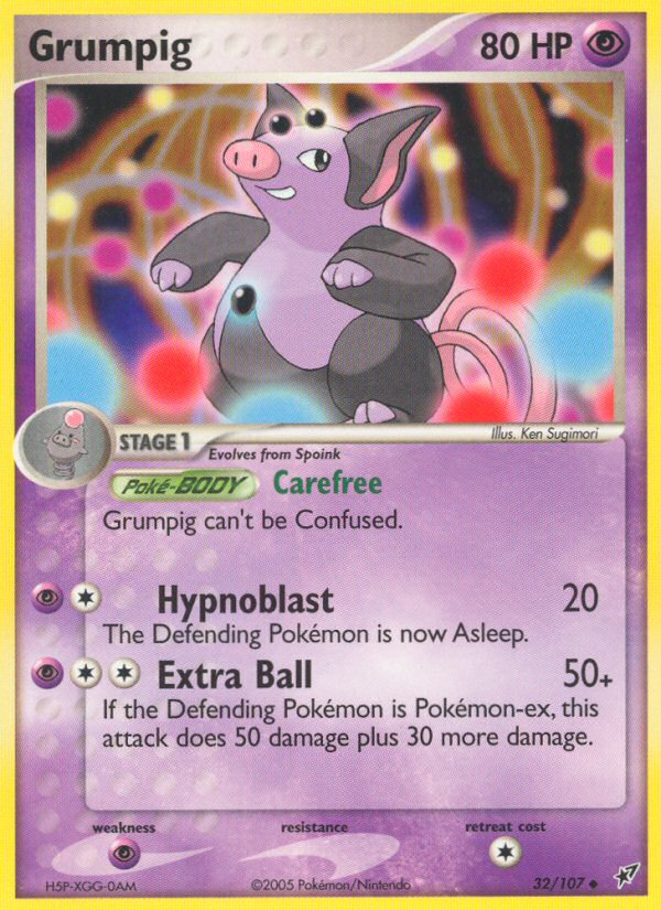 Grumpig 032/108 Uncommon
