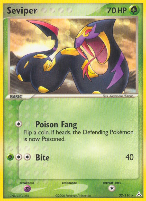 Seviper 032/111 Rare