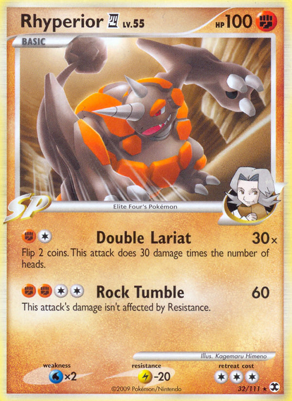 Rhyperior E4 032/120 Rare