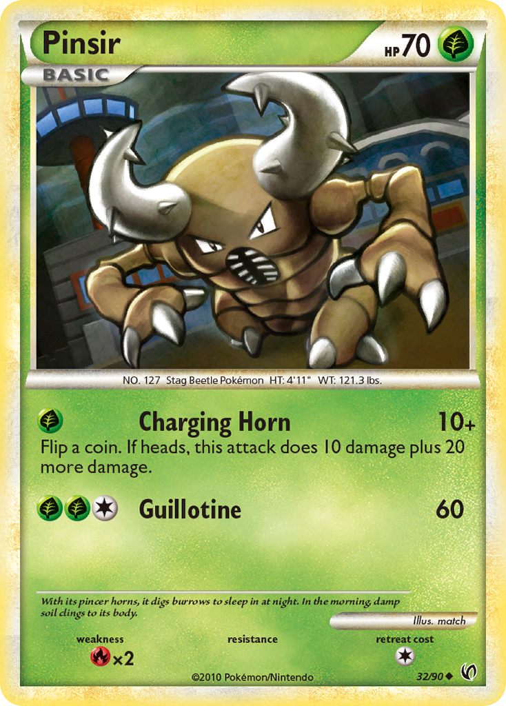 Pinsir 032/91 Uncommon