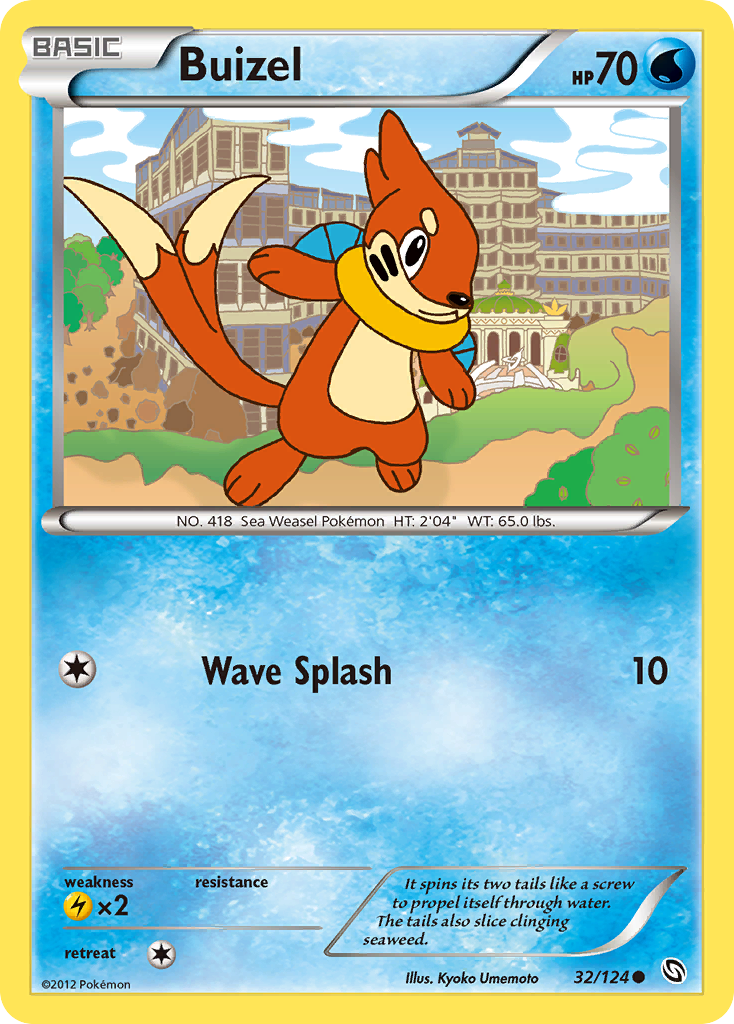 Buizel 032/128 Common