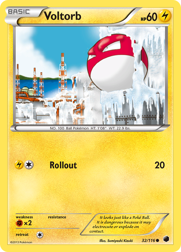 Voltorb 032/122 Common