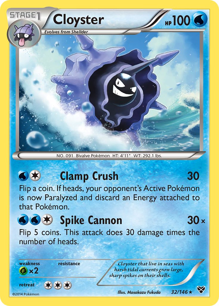 Cloyster 032/146 Rare