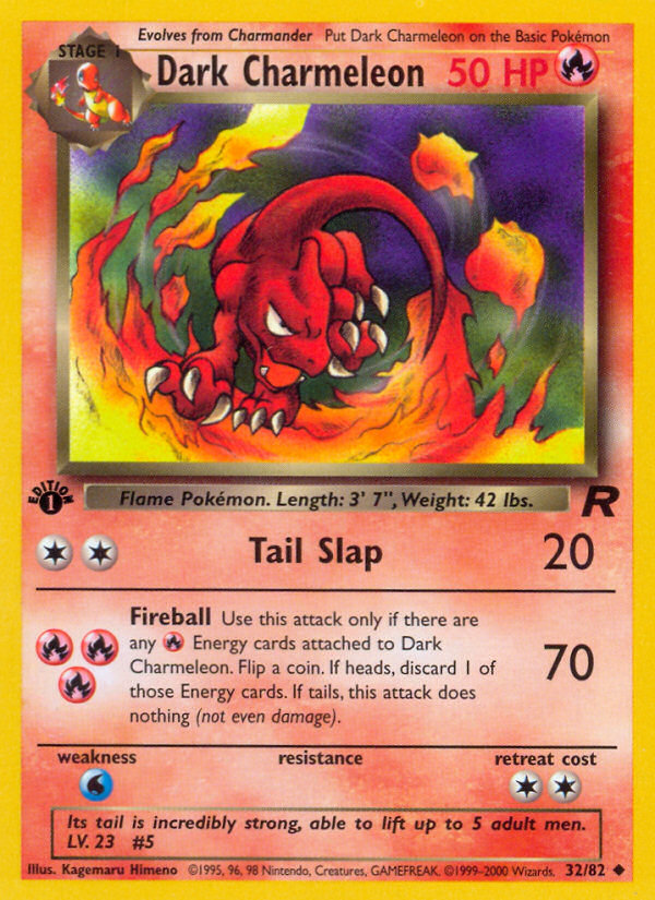 Dark Charmeleon 032/83 Uncommon