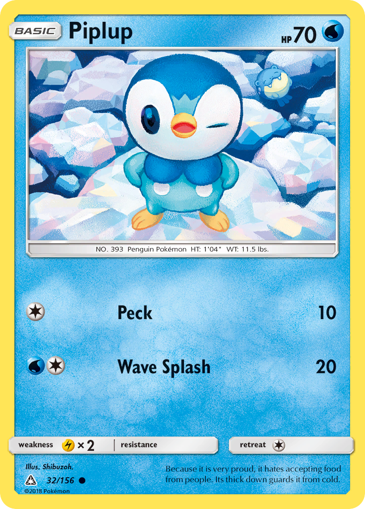 Piplup 032/178 Common