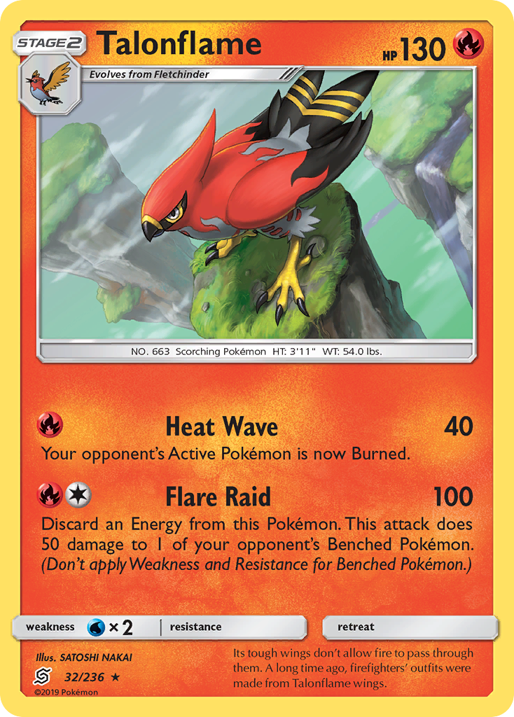 Talonflame 032/260 Rare
