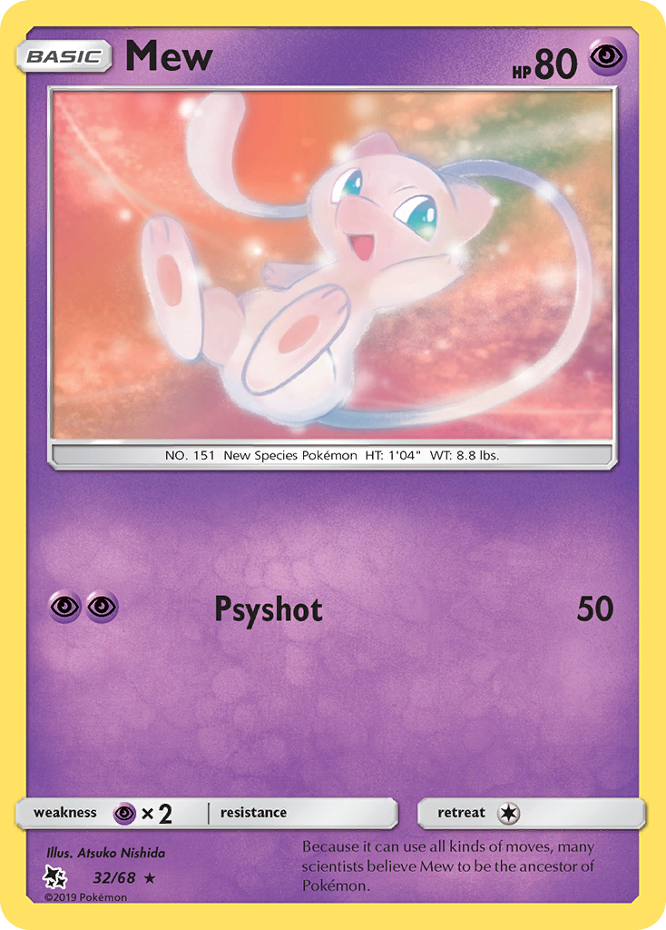 Mew 032/69 Rare