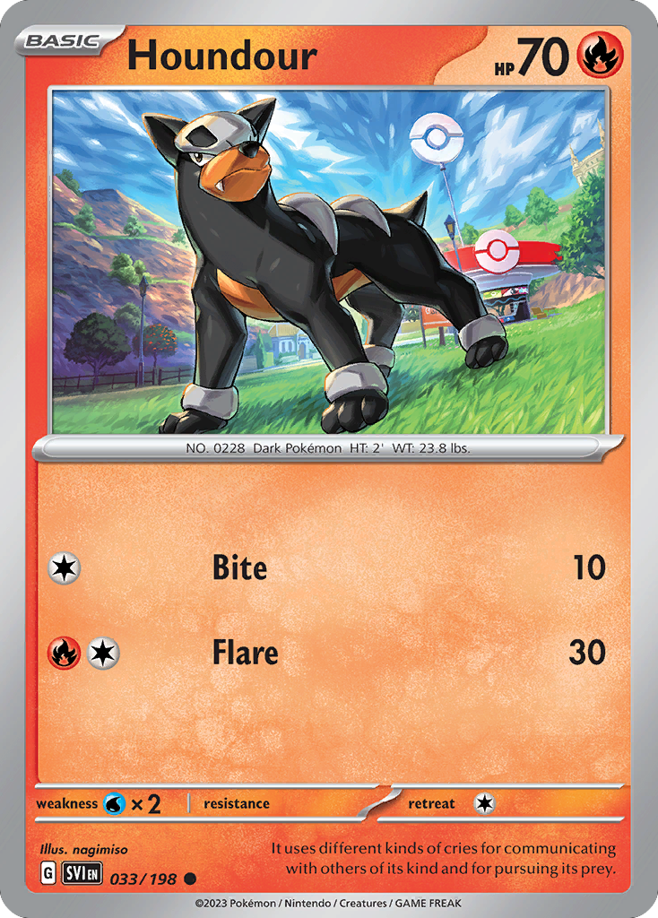 Houndour 033/258 Common