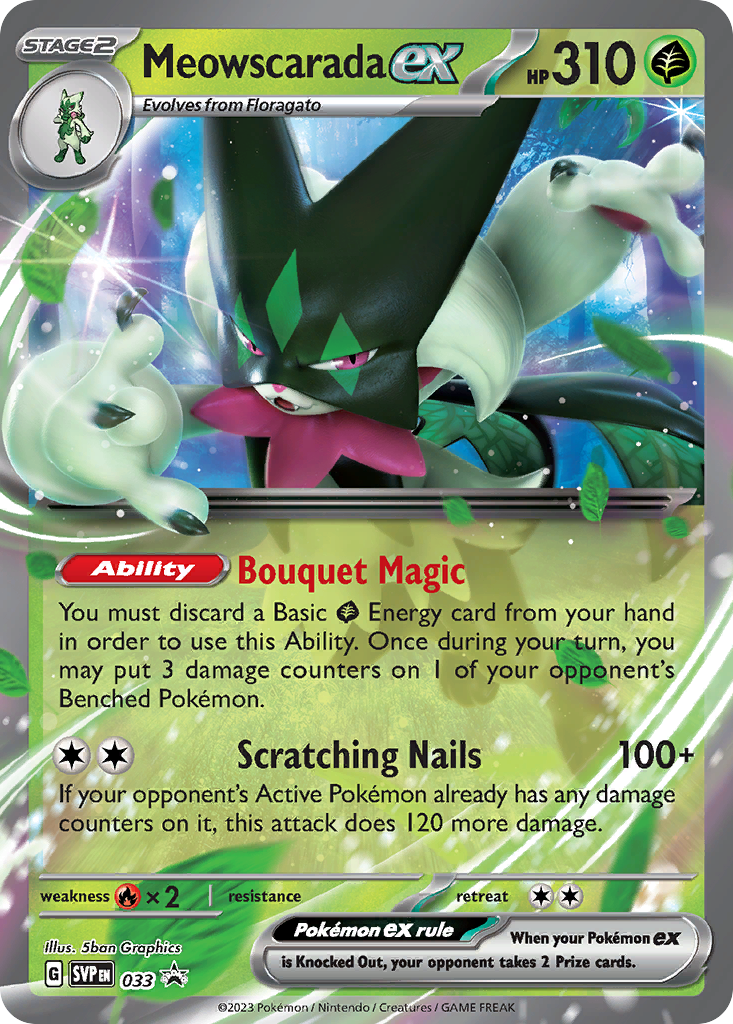 Meowscarada ex 033/196 Promo