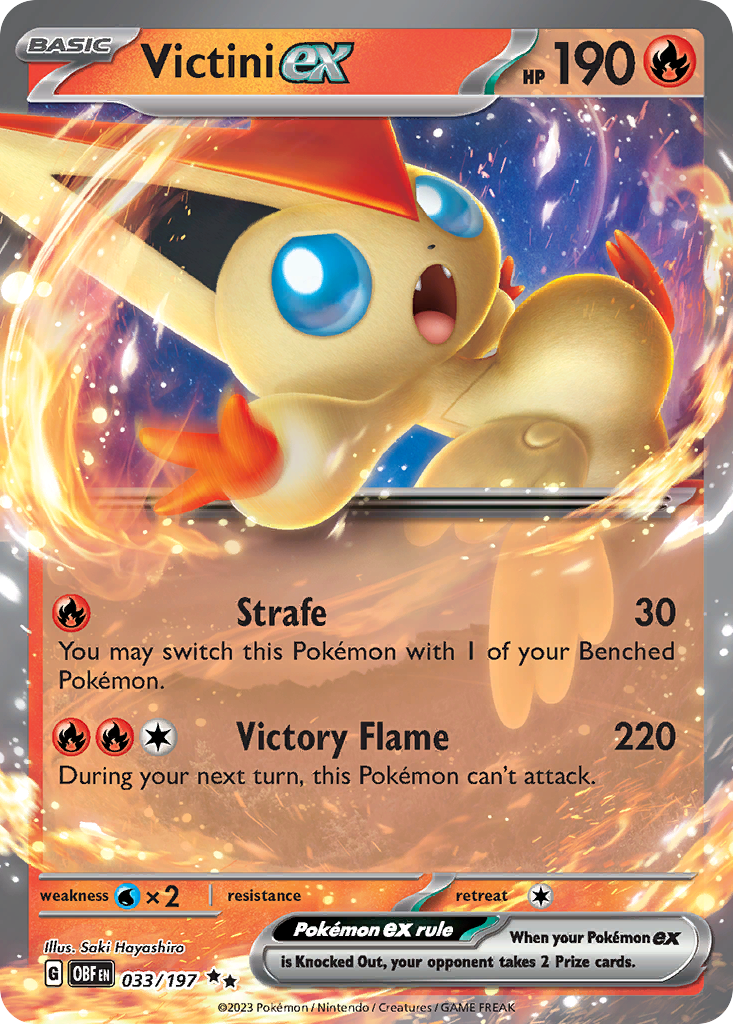 Victini ex 033/230 Double Rare