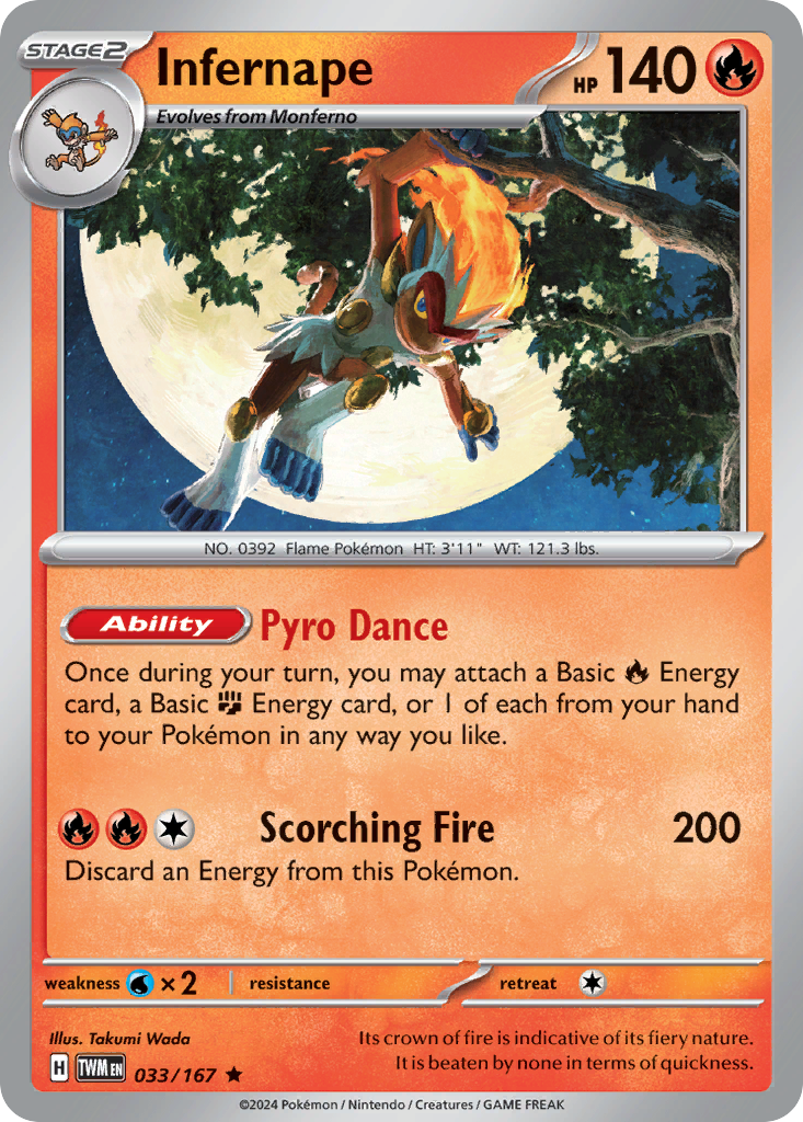 Infernape 033/226 Rare