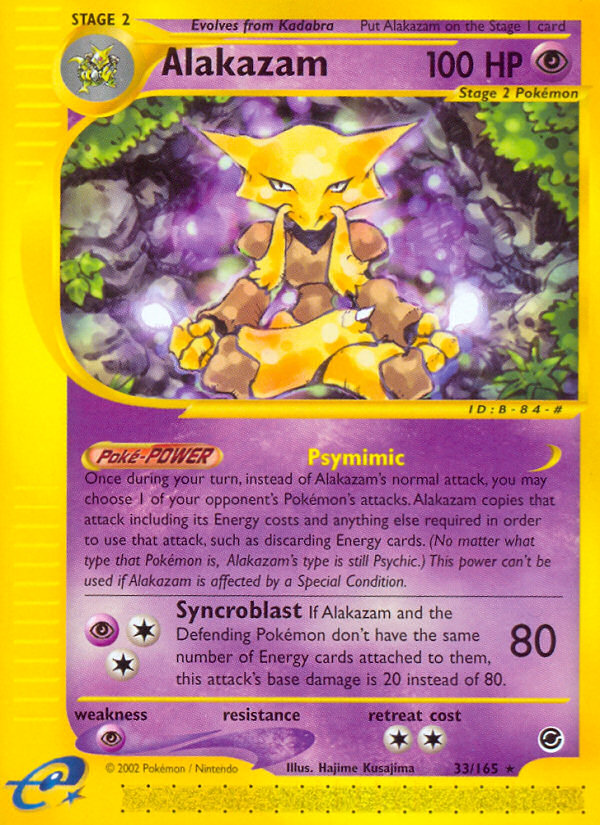 Alakazam 033/165 Rare