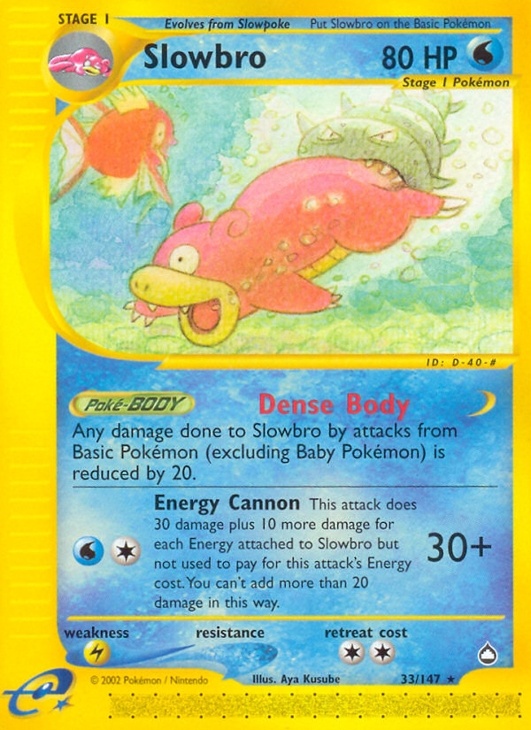 Slowbro 033/182 Rare