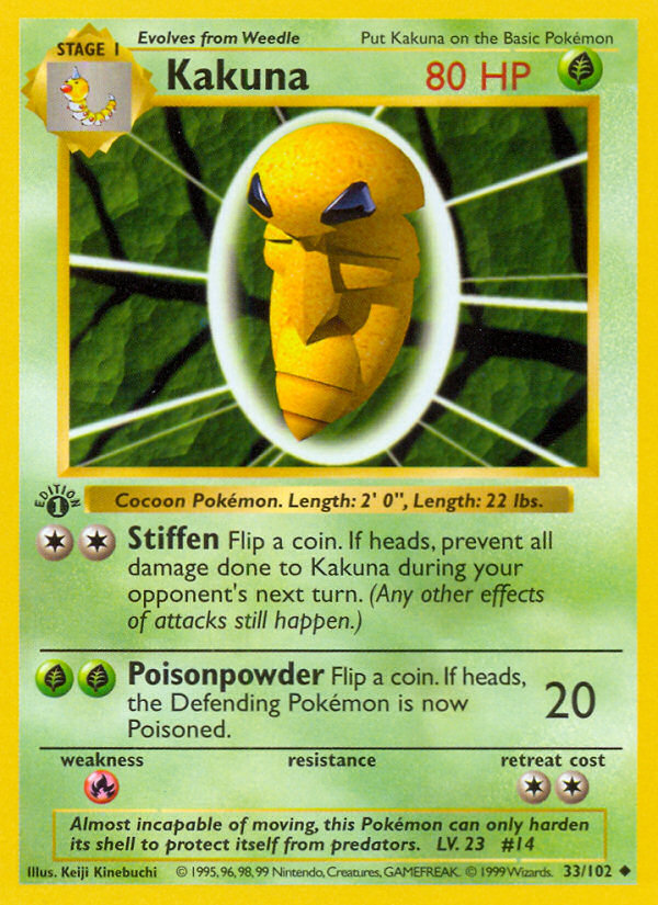 Kakuna 033/102 Uncommon