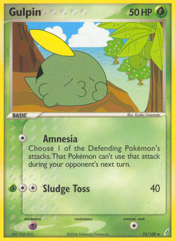 Gulpin 033/100 Uncommon