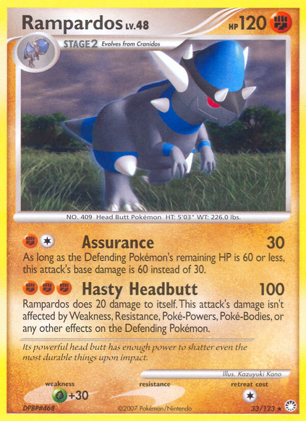 Rampardos 033/124 Rare