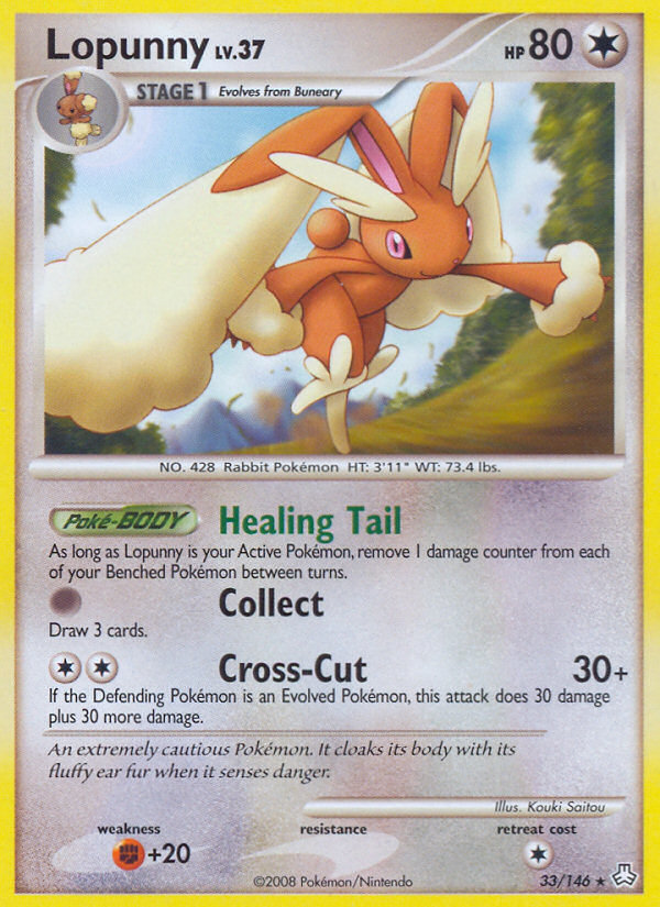 Lopunny 033/146 Rare