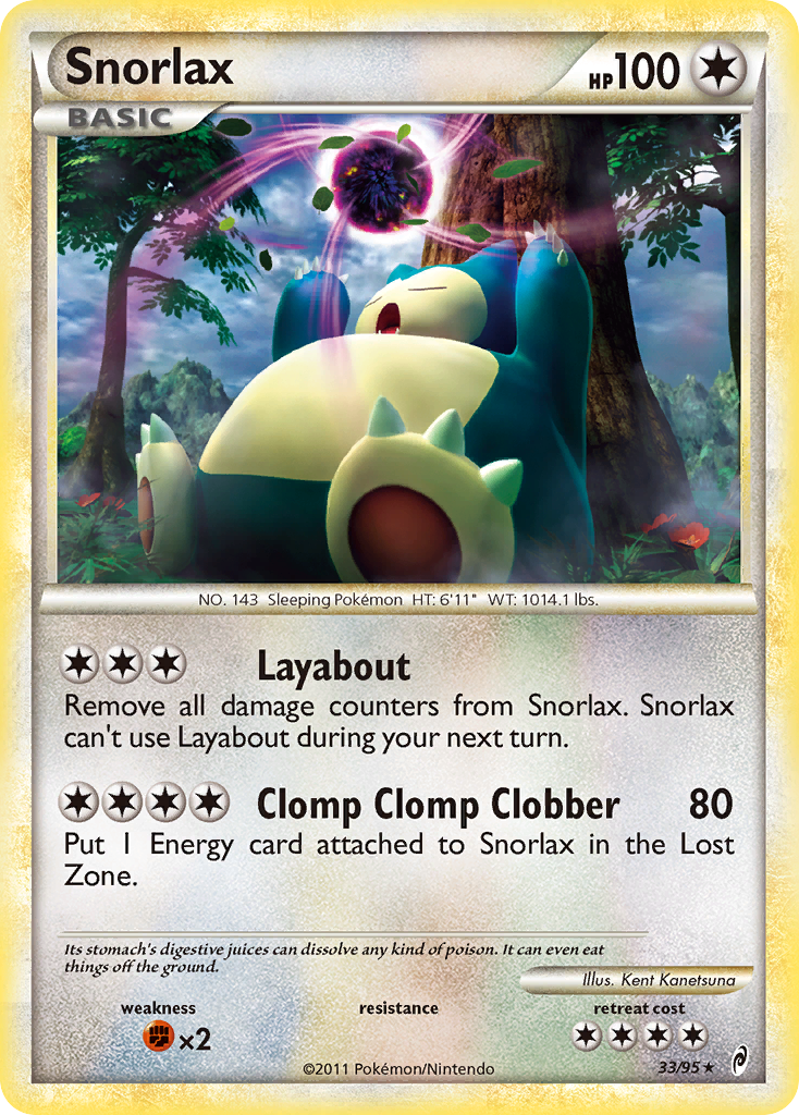 Snorlax 033/106 Rare
